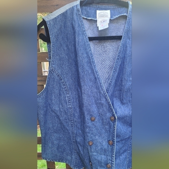 Vintage Hand Painted Vest - Picture 3 of 8